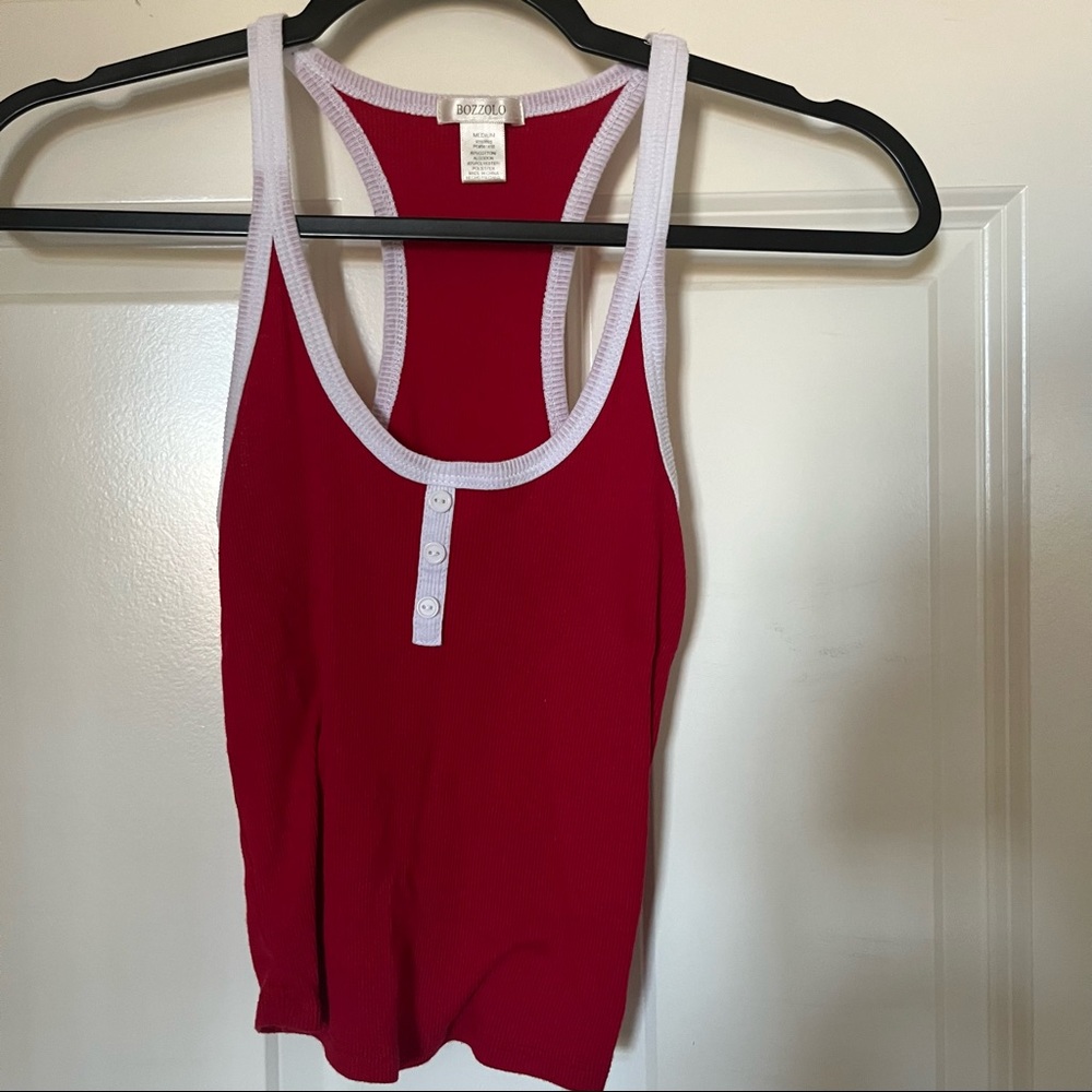 Red Tank Top